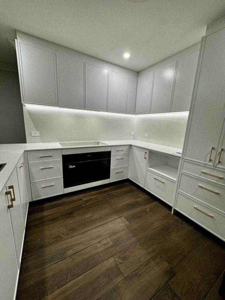 U‑Shaped Kitchen with Safe Electrical Setup in NSW